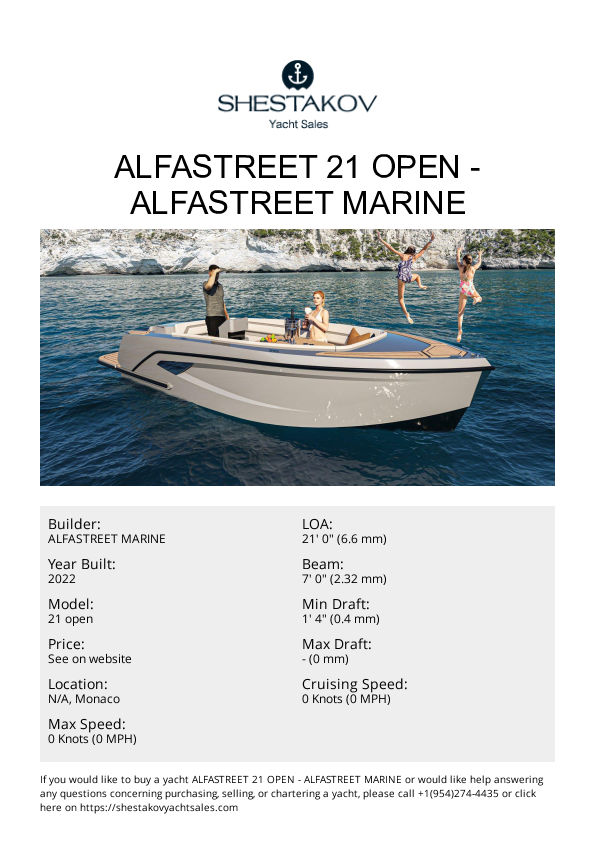 Alfastreet 21 open - 21 open - 2022
