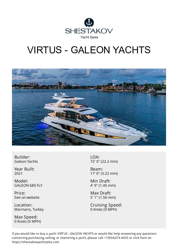 VIRTUS - GALEON 680 FLY - 2021