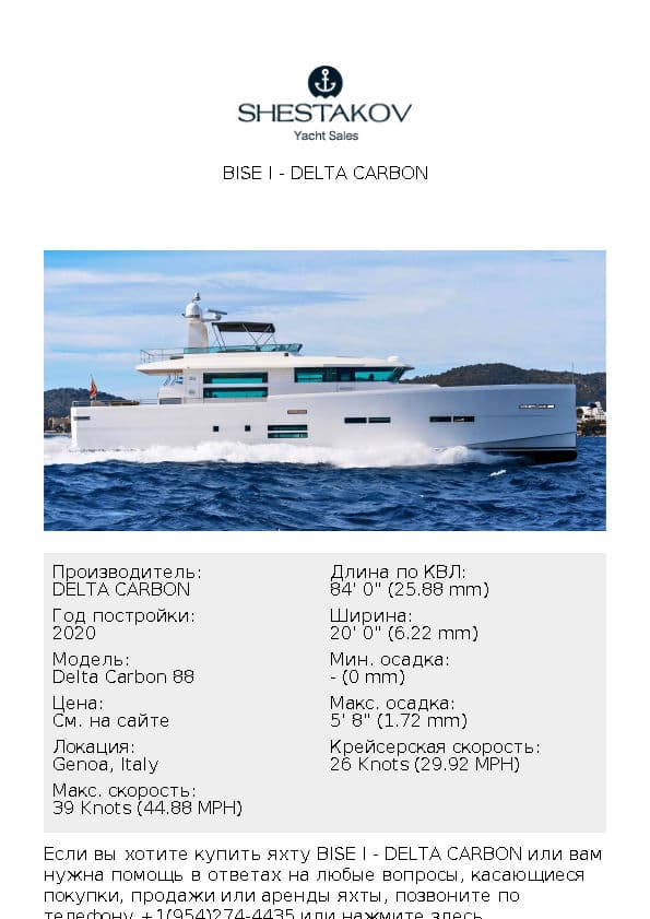 BISE I - Delta Carbon 88 - 2020