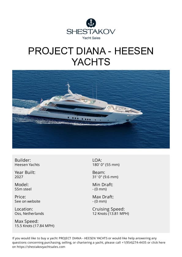Project Diana - 55m steel - 2027