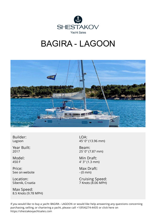 Bagira - 450 F - 2017