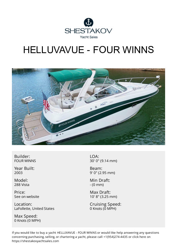 Helluvavue - 288 Vista - 2004