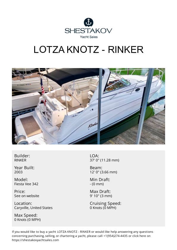 Lotza Knotz - Fiesta Vee 342 - 2004