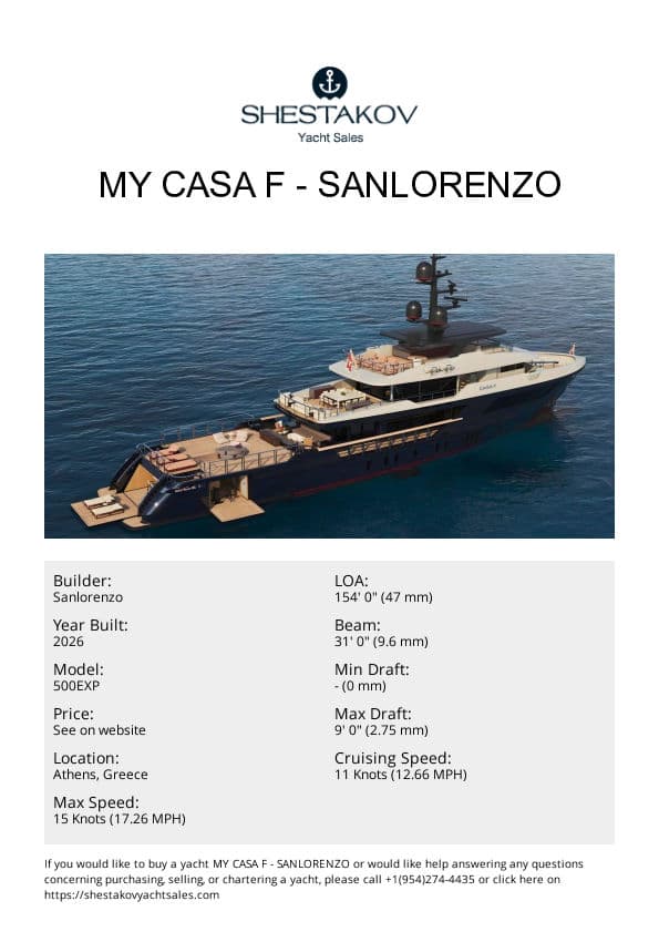 MY CASA F - 500EXP - 2026