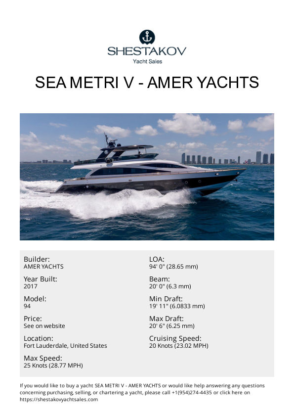 Sea Metri V - 94 - 2017