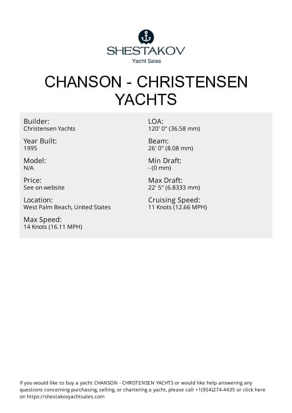 CHANSON - undefined - 1995