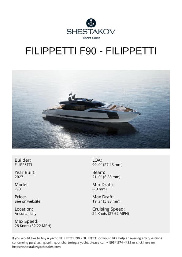 FILIPPETTI F90 - F90 - 2027