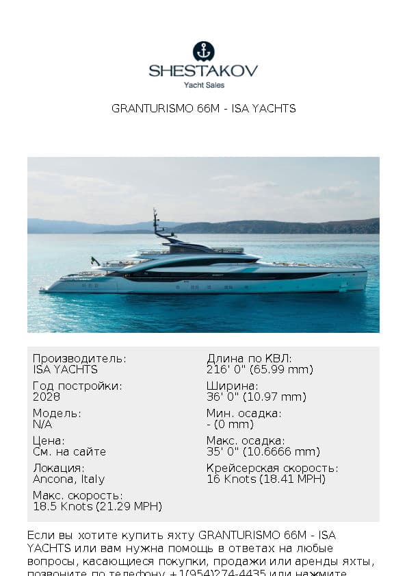 GranTurismo 66M - undefined - 2028