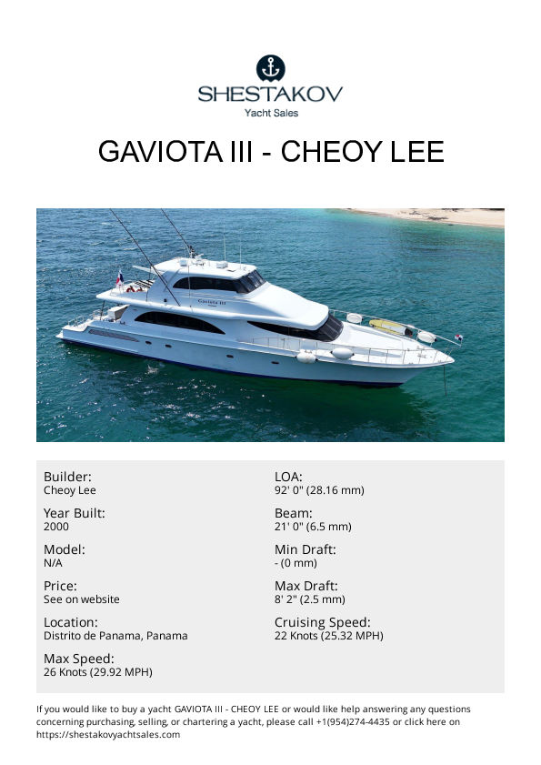 GAVIOTA III - undefined - 2000