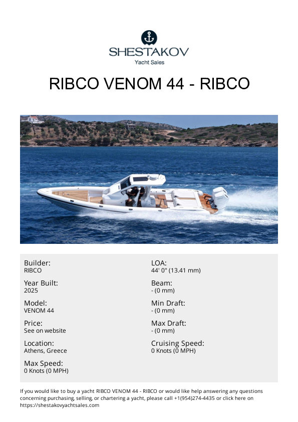 RIBCO VENOM 44 - VENOM 44 - 2025