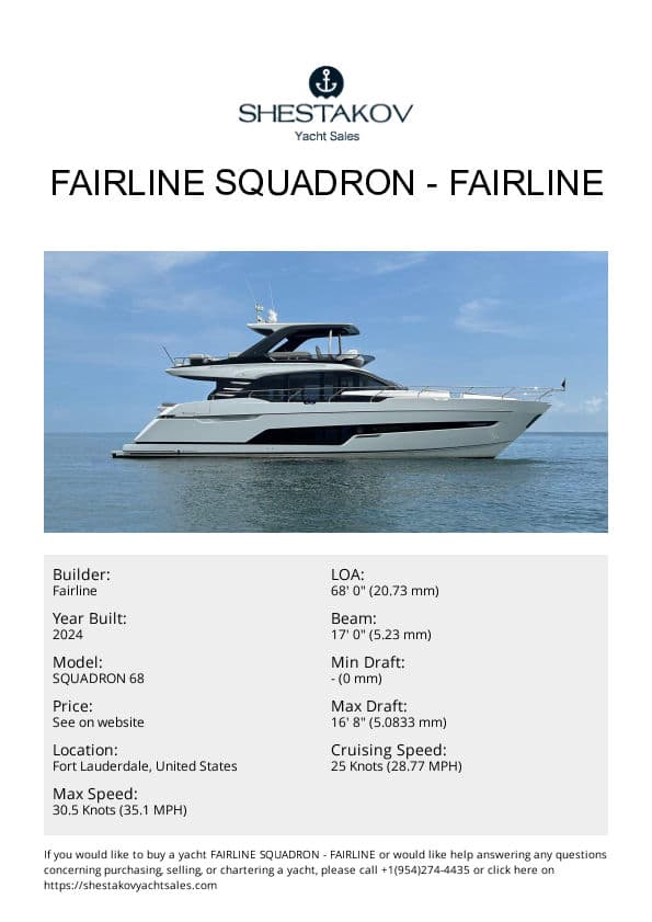 FAIRLINE SQUADRON - SQUADRON 68 - 2024