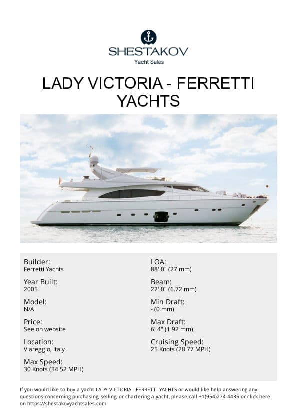 LADY VICTORIA - undefined - 2005