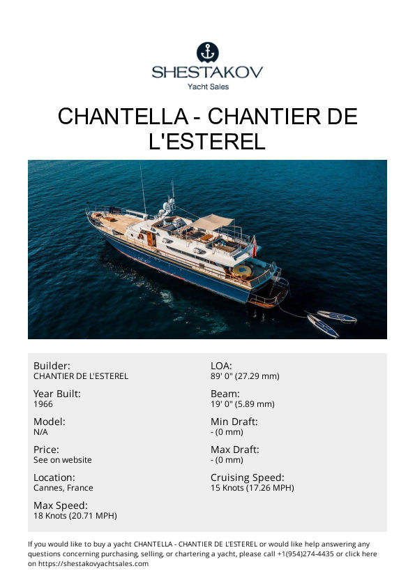 CHANTELLA - undefined - 1966