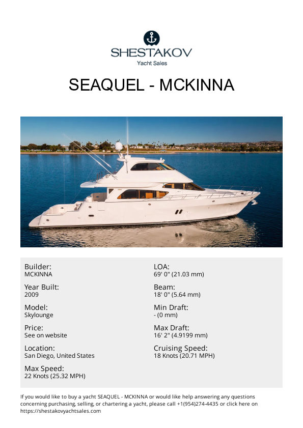 Seaquel - Skylounge - 2009