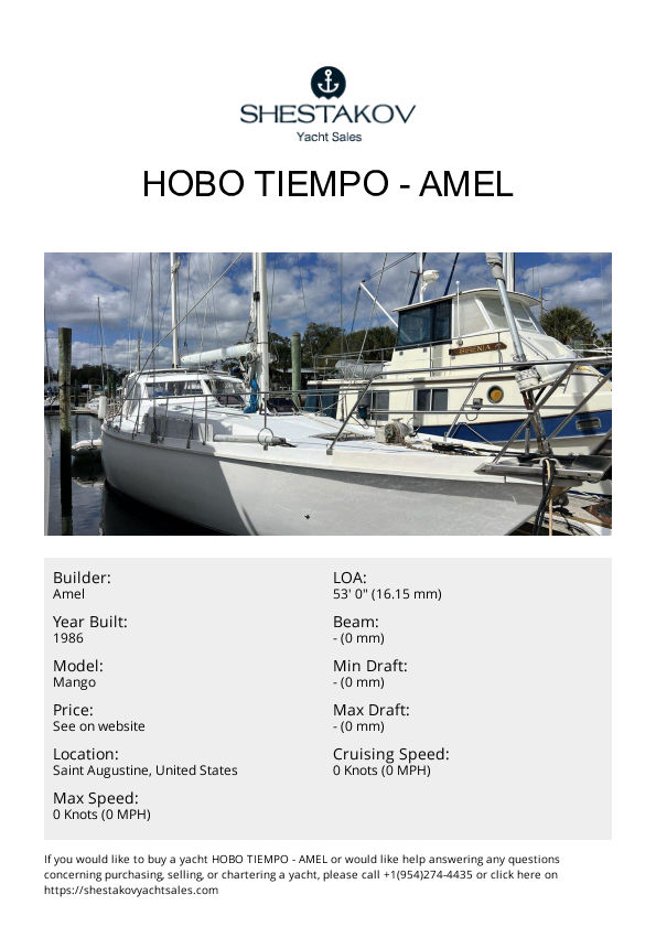 HOBO TIEMPO - Mango - 1986