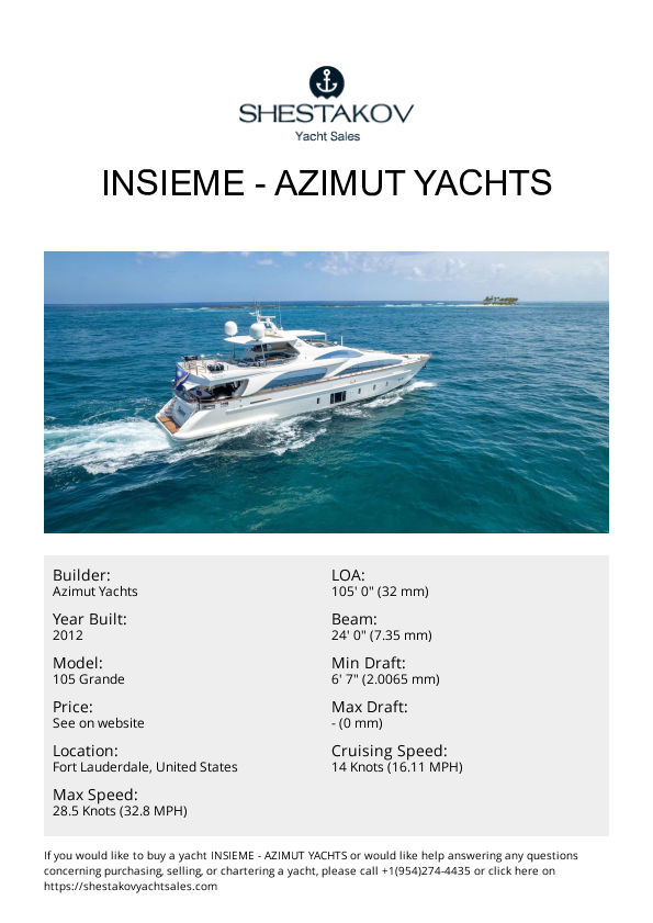 Insieme - 105 Grande - 2012