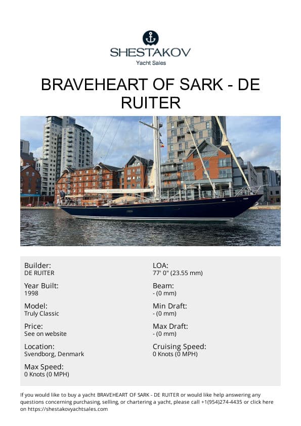 Braveheart of Sark - Truly Classic - 1998