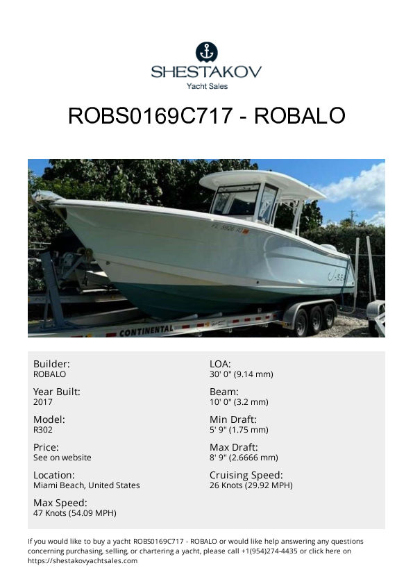 ROBS0169C717 - R302 - 2017