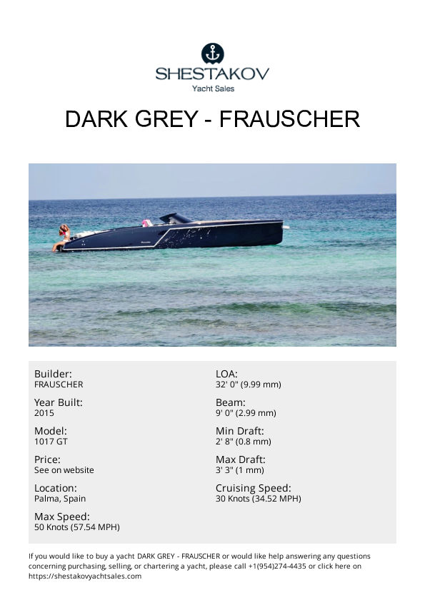 Dark Grey - 1017 GT - 2016