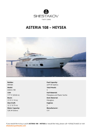 HEYSEA - Asteria 108