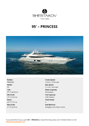 PRINCESS - 95'