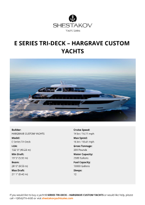 N/A - E Series Tri-Deck