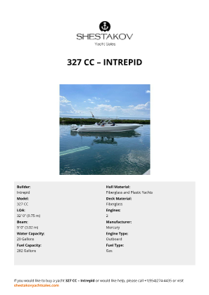 Intrepid - 327 CC