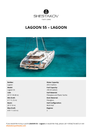 Lagoon - Lagoon 55