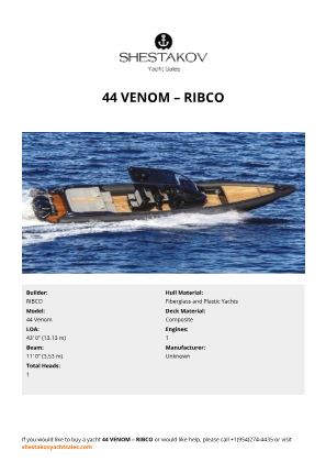 RIBCO - 44 Venom