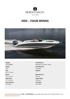 FOUR WINNS - HD5