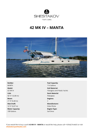 MANTA - 42 MK IV