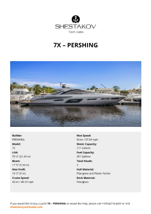 PERSHING - 7X