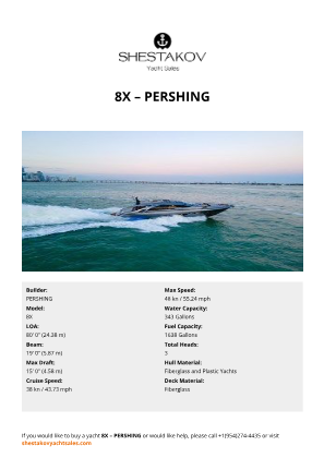 PERSHING - 8X