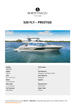 PRESTIGE - 520 Fly