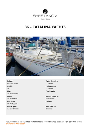 Catalina Yachts - 36