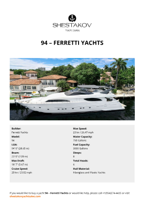 Ferretti Yachts - 94