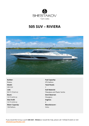 Riviera - 505 SUV