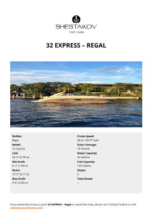 Regal - 32 Express