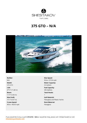 N/A - 375 GTO
