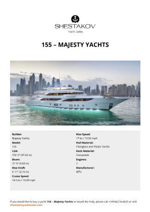 Majesty Yachts - 155