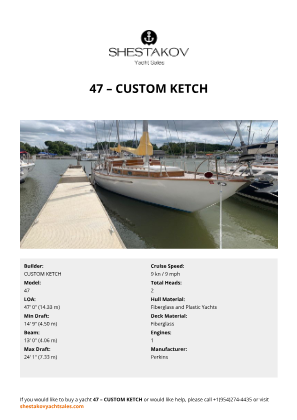 CUSTOM KETCH - 47