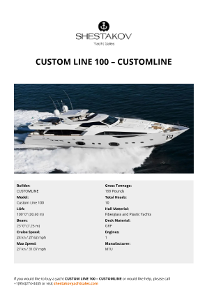 CUSTOMLINE - Custom Line 100