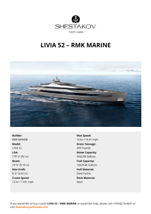 RMK MARINE - LIVIA 52