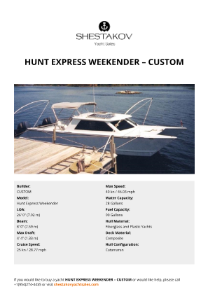 CUSTOM - Hunt Express Weekender