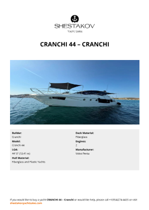 Cranchi - Cranchi 44