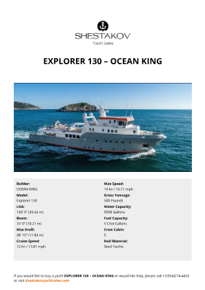 OCEAN KING - Explorer 130