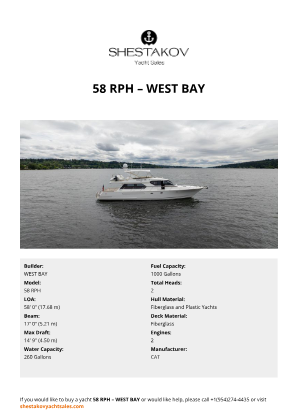 WEST BAY - 58 RPH