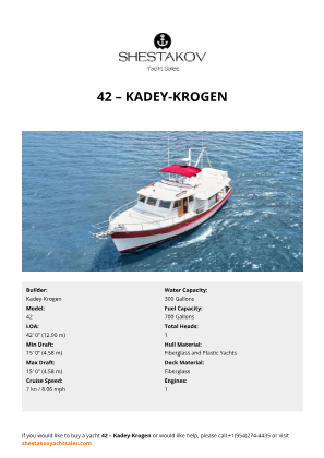Kadey-Krogen - 42