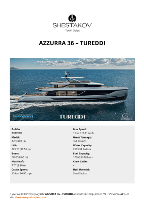 TUREDDI - AZZURRA 36