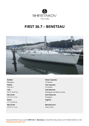 Beneteau - First 36.7